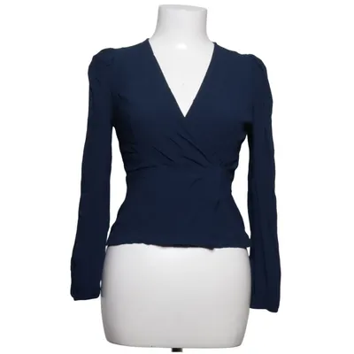 Wikkelblouse (Blauw) van Trendyol