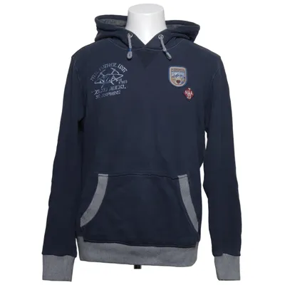 Hoodie (Blue, Gray) from New Zealand Auckland Cotton