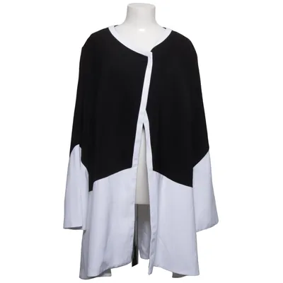 Strickjacke (Schwarz, Weiß) von Gloockler Elasthan, Polyester