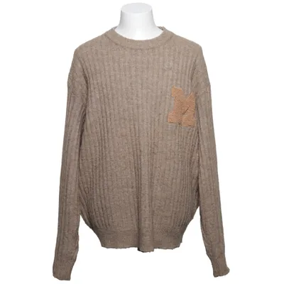 Trui (Beige) van Mennace Acryl, Elastaan, Polyester