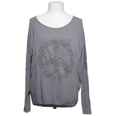 Långärmad t-shirt (Grå) från Drys Polyester, Viskos