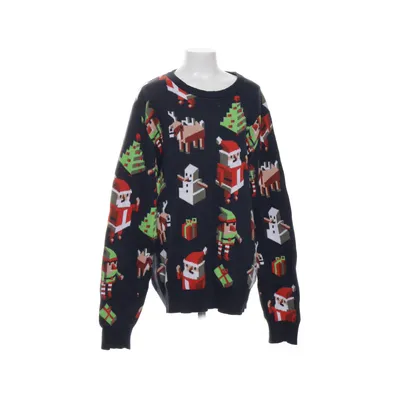 Jultröja (Blå, Flerfärgad) från H&M Bomull