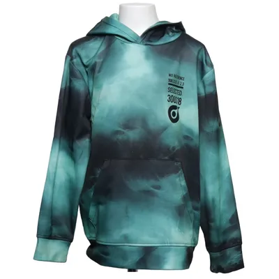 Huvtröja (Grön, Svart) från Woxo 720° Polyester