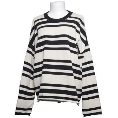 Sweater (Hvid, Sort) fra H&M Trend Akryl, Polyester