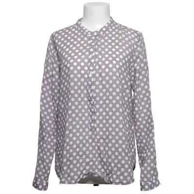 Blouse (Grijs, Wit) van Piro Katoen
