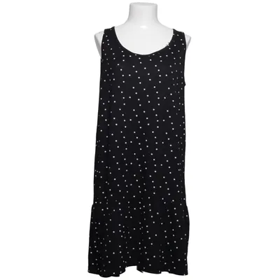 Robe (Noir, Blanc) de Boule Polyester, Viscose