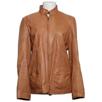 Läderjacka (Brun) från Beavers Skinn, Polyester