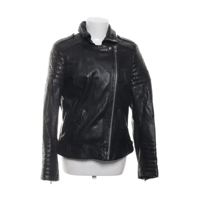 Bikerjacka (Svart) från Freaky Nation Skinn, Polyester