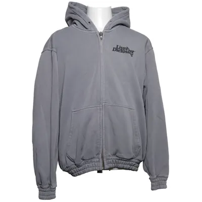 Sweat à capuche (Gris) de Lfdy Coton, Polyester