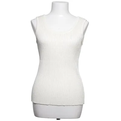 Tank Top (Dalia Top hørstrik råhvid) from Dalia Linen