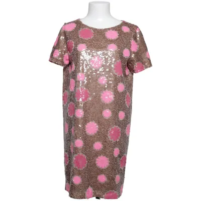 Jurk (Bruin, Roze, Meerkleurig) van Rinascimento Polyester