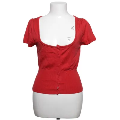 Cardigan (Red) from Pull & Bear Polyamide, Polyester, Viscose
