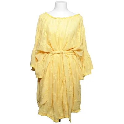 Robe (Jaune) de Lost Ink Polyester