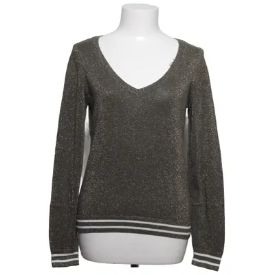 Sweater (Green, Gold) from Sora Cotton, Metallic fiber, Polyester, Viscose