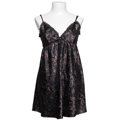 Negligé (Svart, Brun, Beige) från Ella M Lindex Elastan, Polyester