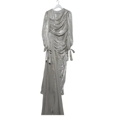 Klänning (Grå) från Sunfere Elastan, Polyester