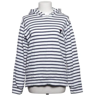 Sweat à capuche (Bleu, Blanc) de Odeeh Coton, Polyester