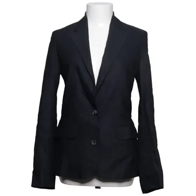 Blazer (Sort) fra Acne Studios Elastan, Linned, Polyester, Viscose