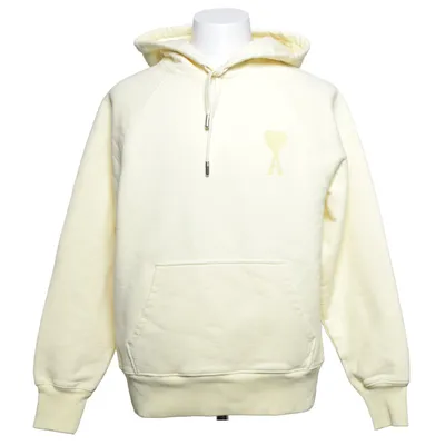 Sweat à capuche (Jaune) de AMI Paris Coton biologique