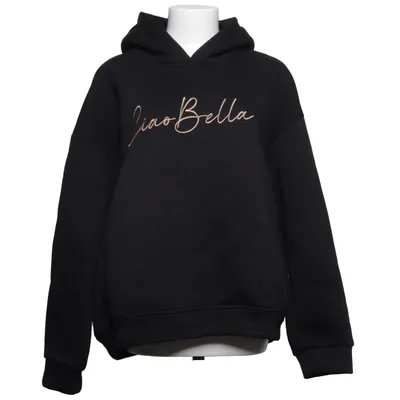 Hoodie (Black) from Mooij Cotton, Polyester
