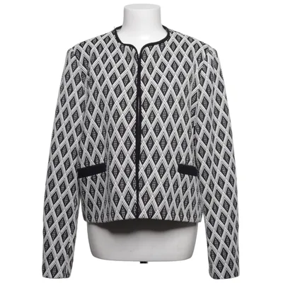 Blazer (Zwart, Wit) van Frk. Elastaan, Polyester