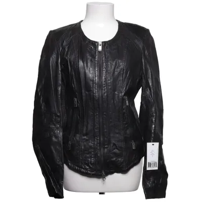 Bikerjakke (Sort) fra Jofama Læder, Polyester