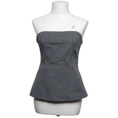 Top tube (Gris) de Zara Élasthane, Polyester, Viscose