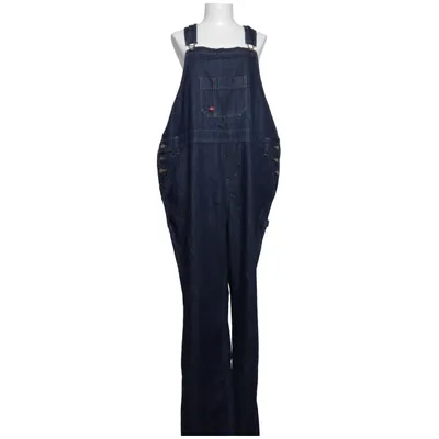 Hängselbyxor (Blå) från Dickies Bomull