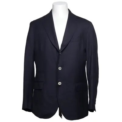 Blazer (Blue) from Eleventy Silk, Viscose, Wool