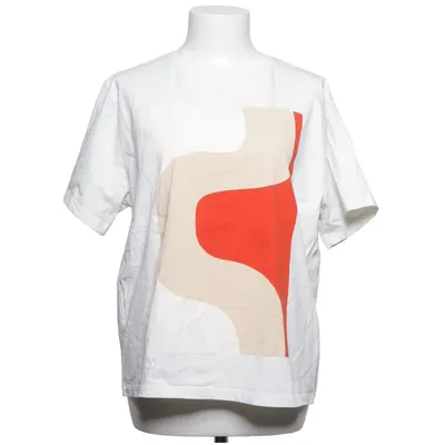 T-shirt (Vit, Röd, Beige) från Marimekko Bomull