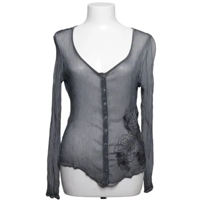 Blouse (Gray) from Simclan Silk