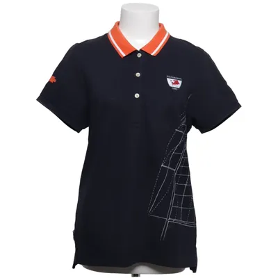 Polo (Bleu, Orange) de Victorinox Coton, Élasthane