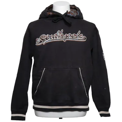 Hoodie (Black) from South Pole Cotton, Polyester