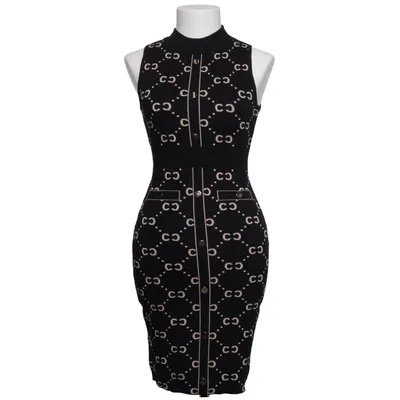 Dress (Black, Beige) from J&H Fashion Nylon, Viscose