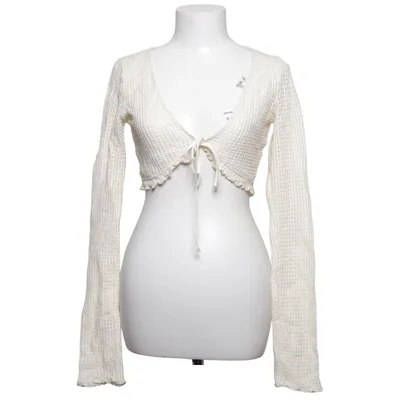 Crop top (Wit) van Bershka Katoen