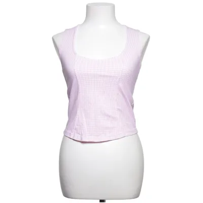 Topp (Rosa, Vit) från Hennes Collection Bomull, Elastan