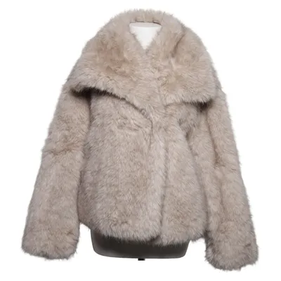 Winterjas (Beige) van Stradivarius Polyester
