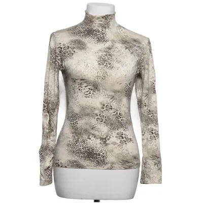 Long sleeve T-shirt (Beige, Brown) from Zorbe Elastane, Viscose