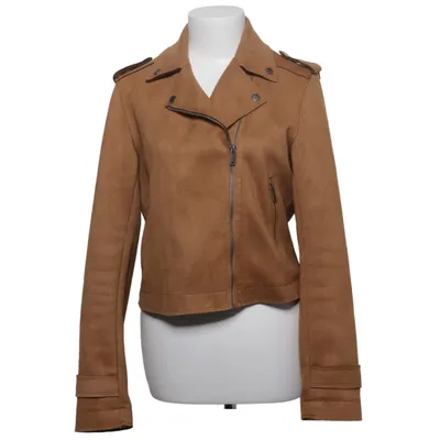 Biker jacket (Brown) from Softy Collection