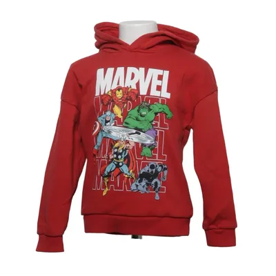 Sweat à capuche (Rouge, Multicolore) de Marvel Coton, Polyester