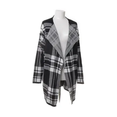 Cardigan (Zwart, Wit) van Bershka Knitwear