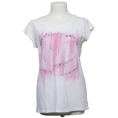 T-shirt (Wit, Roze) van Bloom Katoen