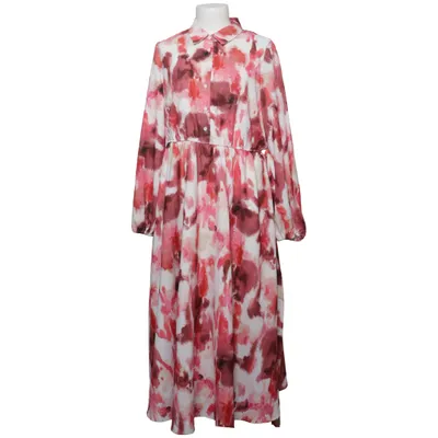 Robe longue (Rouge, Multicolore) de Grace Karin Polyester, Viscose