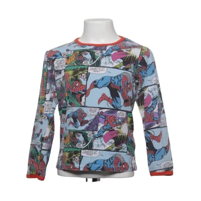 Långärmad t-shirt (Blå, Flerfärgad) från Marvel Comics Bomull, Elastan