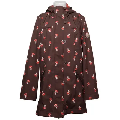Manteau imperméable (Marron, Rouge, Blanc) de Blutsgeschwister Élasthane, Polyester