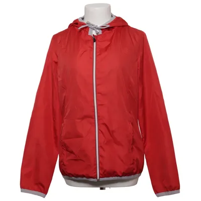 Rain jacket (Red, Gray) from Out Living Cotton, Polyester