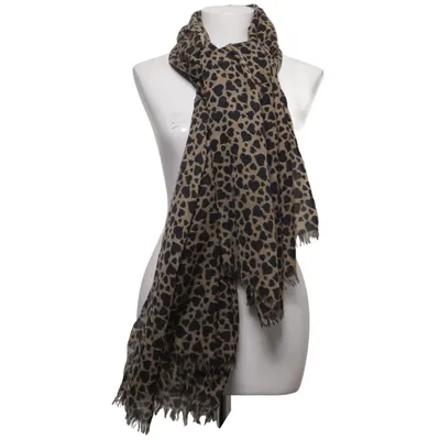Sjaal (Beige, Zwart) van Syster P Wol