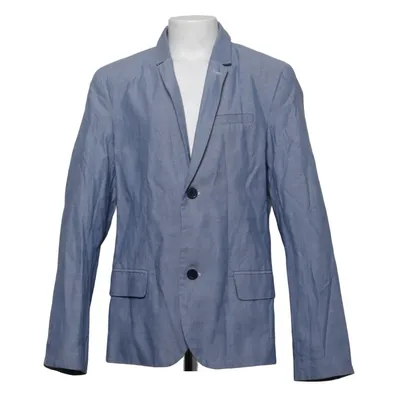 Blazer (Blue, Gray) from H&M Cotton, Polyester