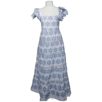 Robe longue (Bleu, Blanc) de Haute Hippie
