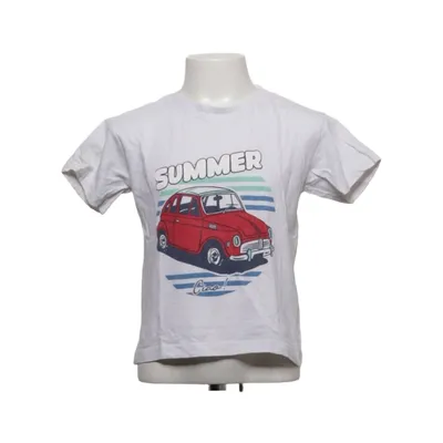 T-shirt (Wit, Meerkleurig) van Vertbaudet Katoen